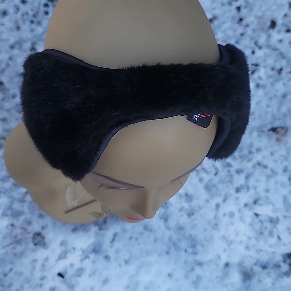 Polar Tec 180s Child/Small head Ear Muffs Behind Head Ear Warmer Fleece Gray
